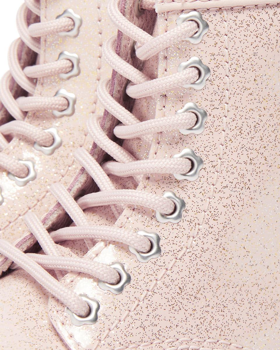 Product gallery image number 5 for product 1460 Powder Pink Nebula Glitter Boots - Toddlers