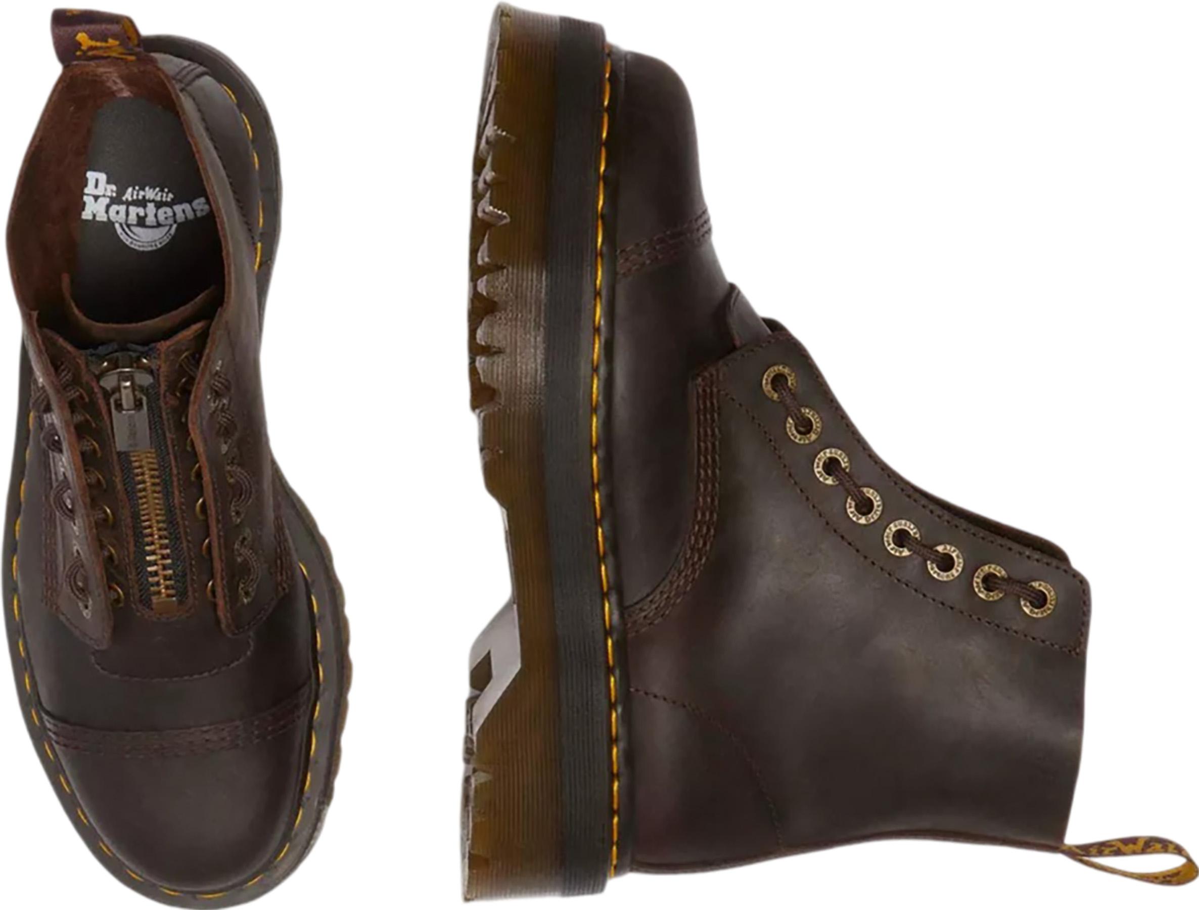 Product gallery image number 2 for product Sinclair Leather Platform Boots - Unisex