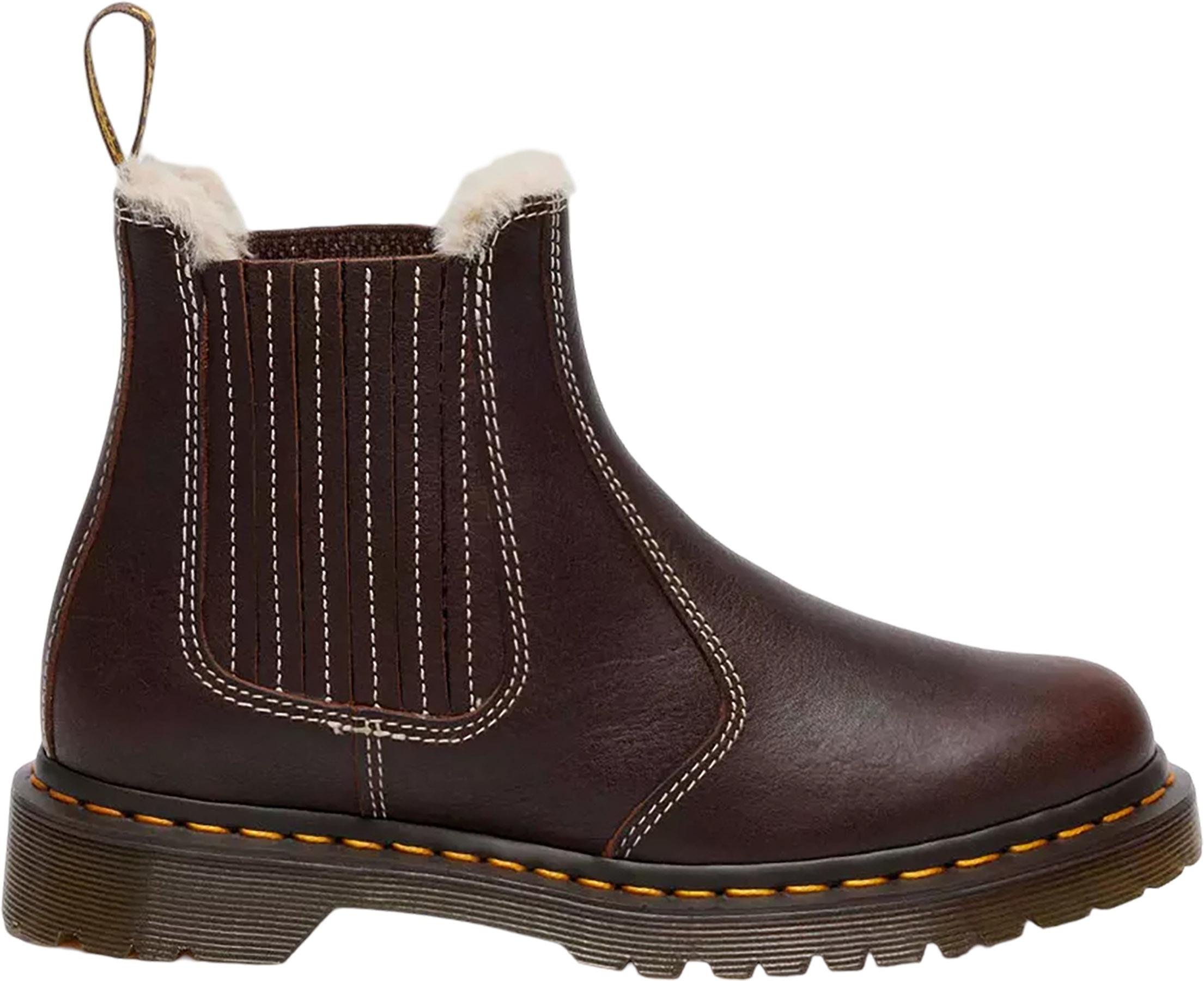 Product image for 2976 Leonore II Faux Fur Lined Grizzly Leather Chelsea Boots - Unisex