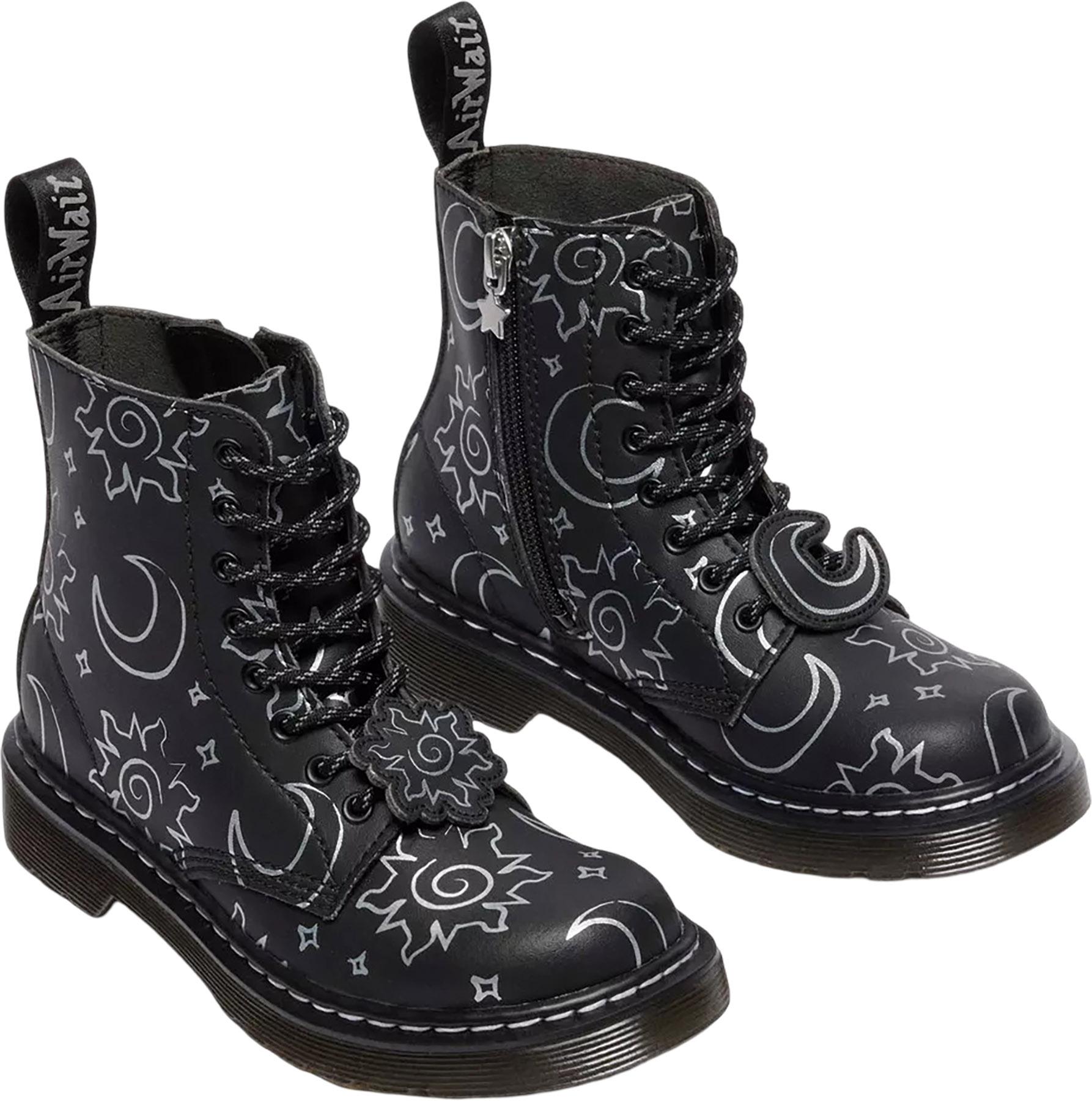 Product gallery image number 5 for product 1460 Junior Pascal 8-Eye Reclaimed Leather Boots - Junior