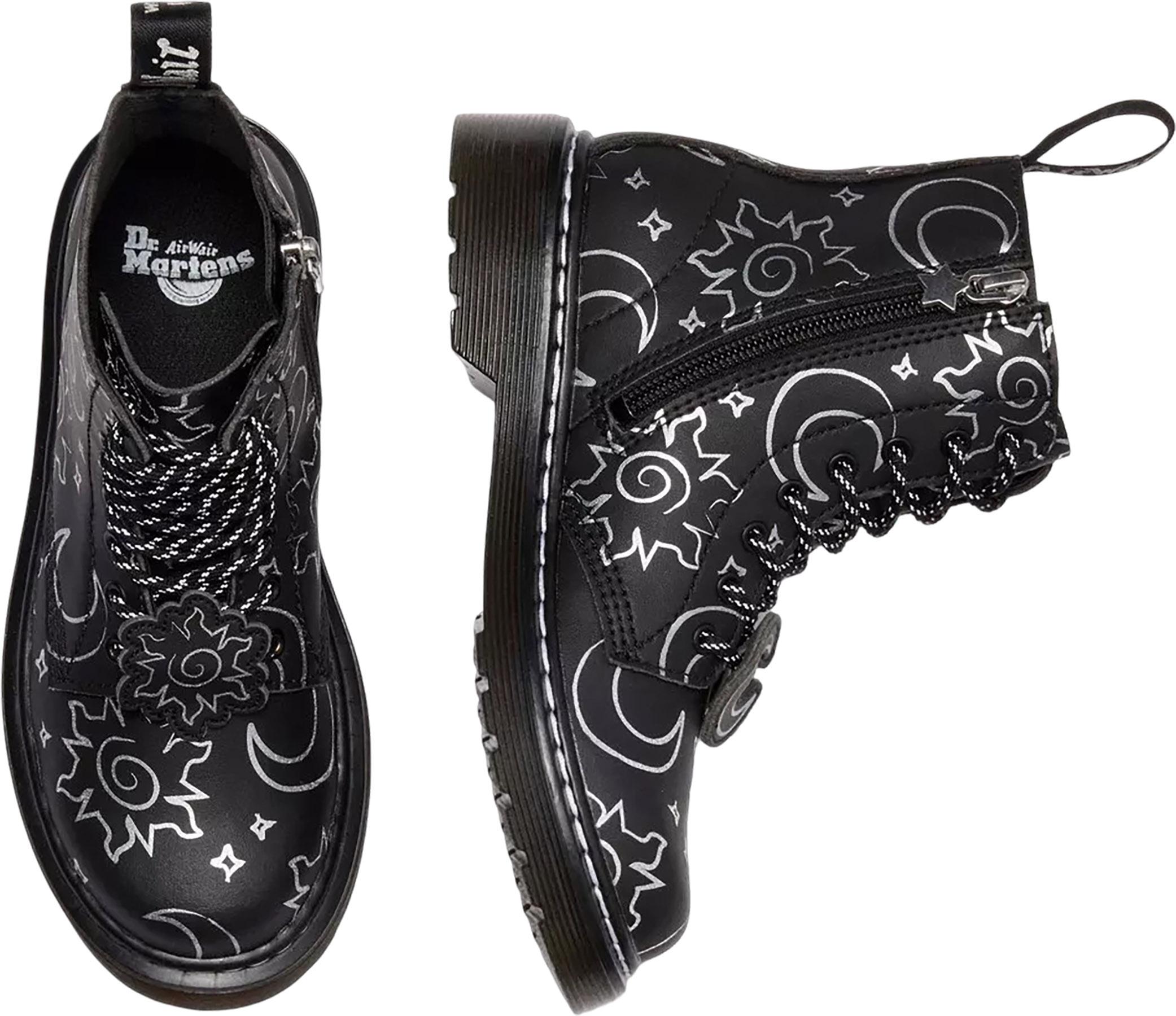 Product gallery image number 6 for product 1460 Junior Pascal 8-Eye Reclaimed Leather Boots - Junior