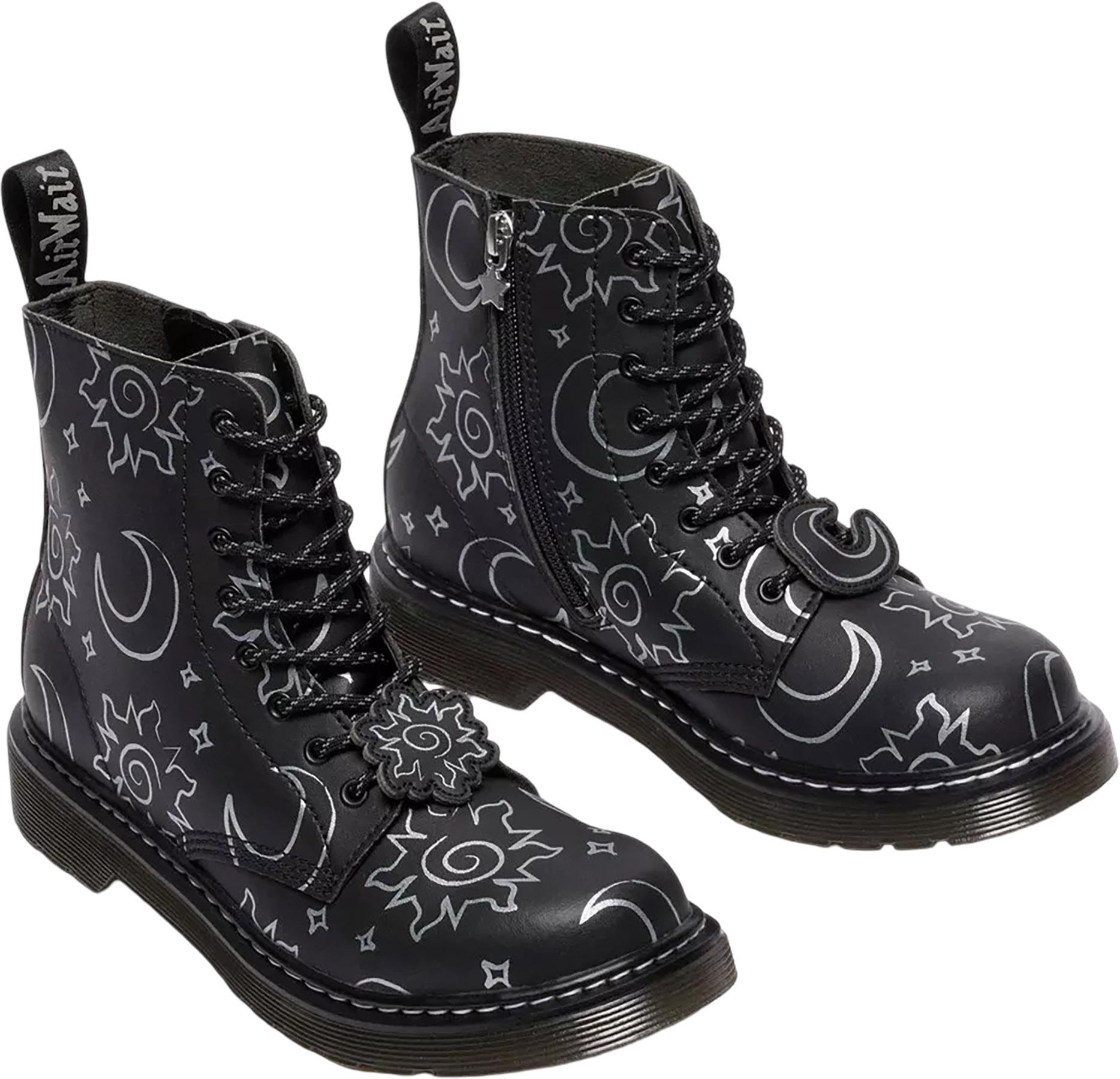 Product gallery image number 5 for product 1460 Pascal Y 8-Eye Leather Boots - Kids