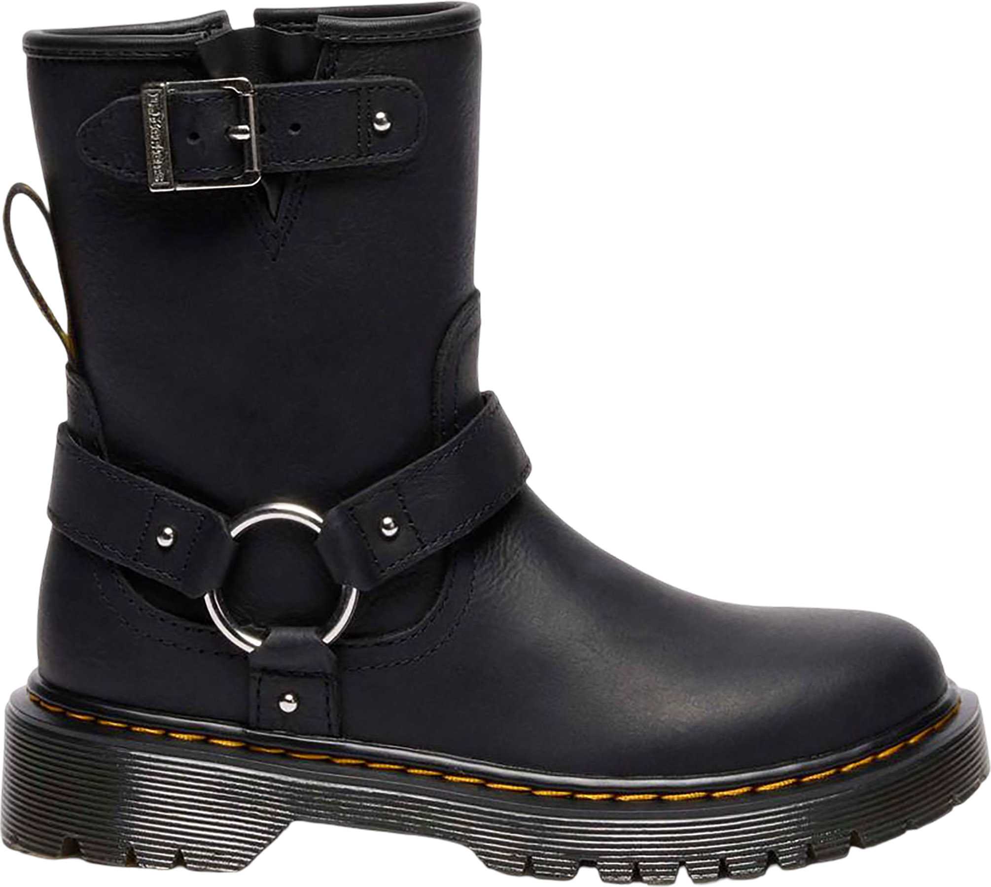 Product image for Genaya Leather Biker Boots - Youth