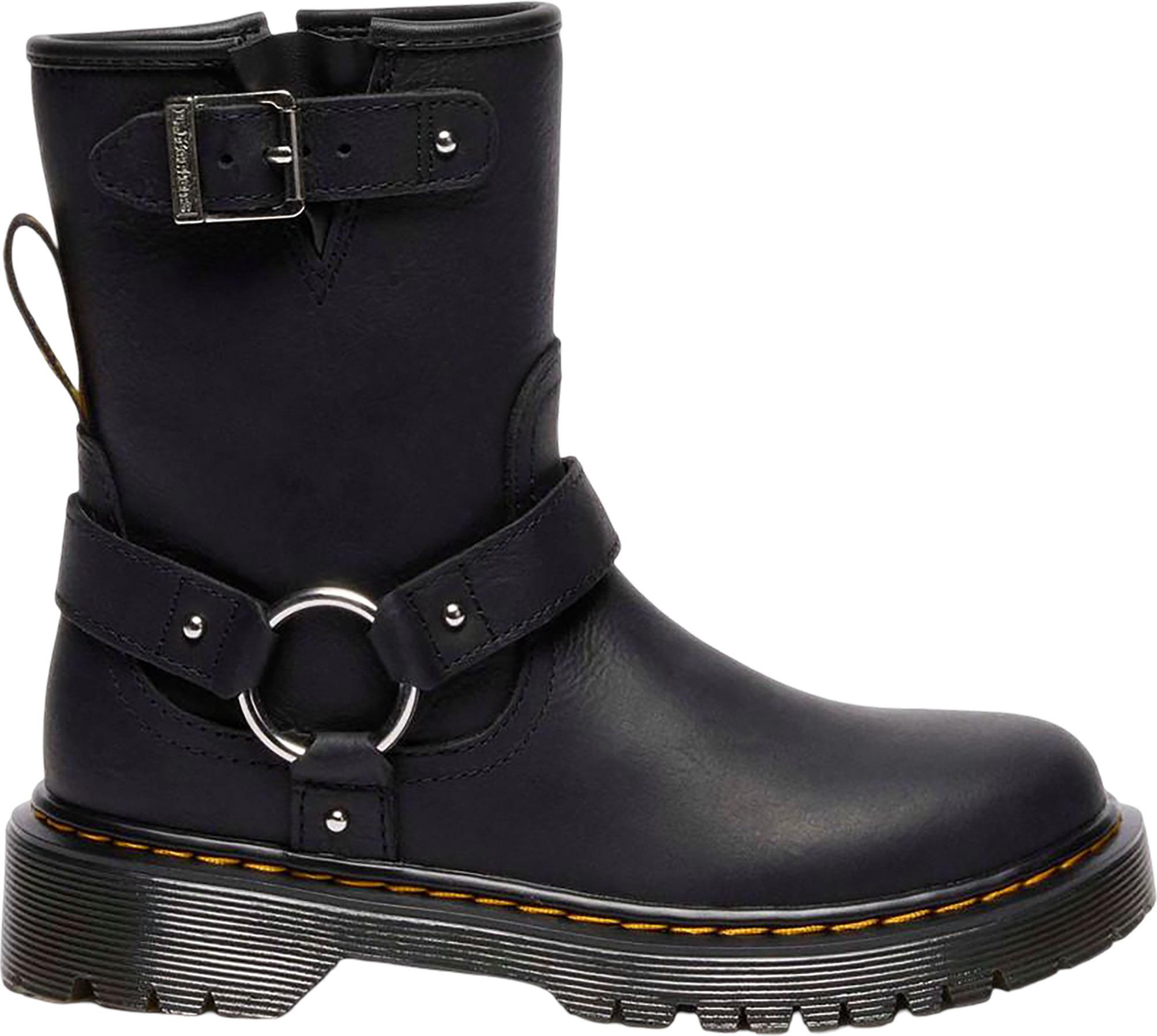 Product image for Genaya Leather Biker Boots - Youth
