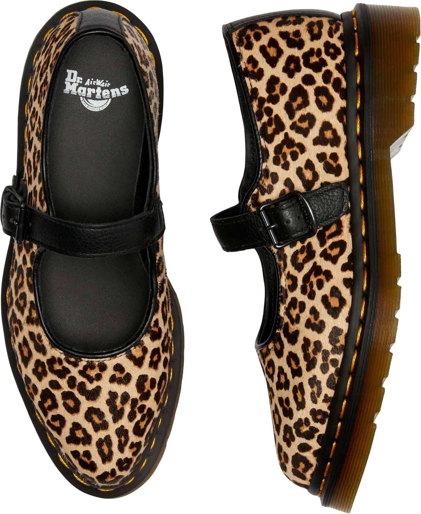 Product gallery image number 7 for product Elphie Leopard Mary Jane Shoes - Women's
