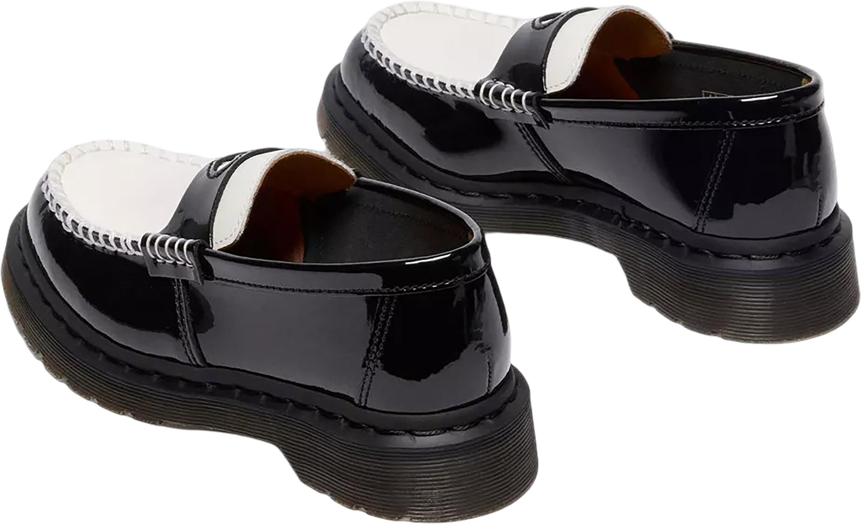 Product gallery image number 4 for product Penton Heart Two-Tone Patent Leather Loafers - Women's