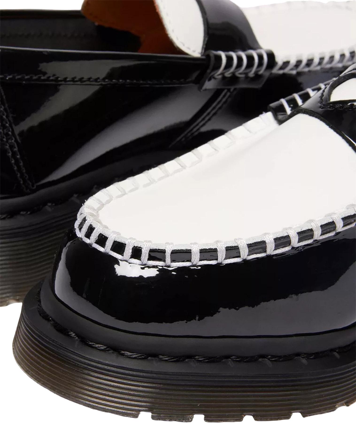 Product gallery image number 11 for product Penton Heart Two-Tone Patent Leather Loafers - Women's