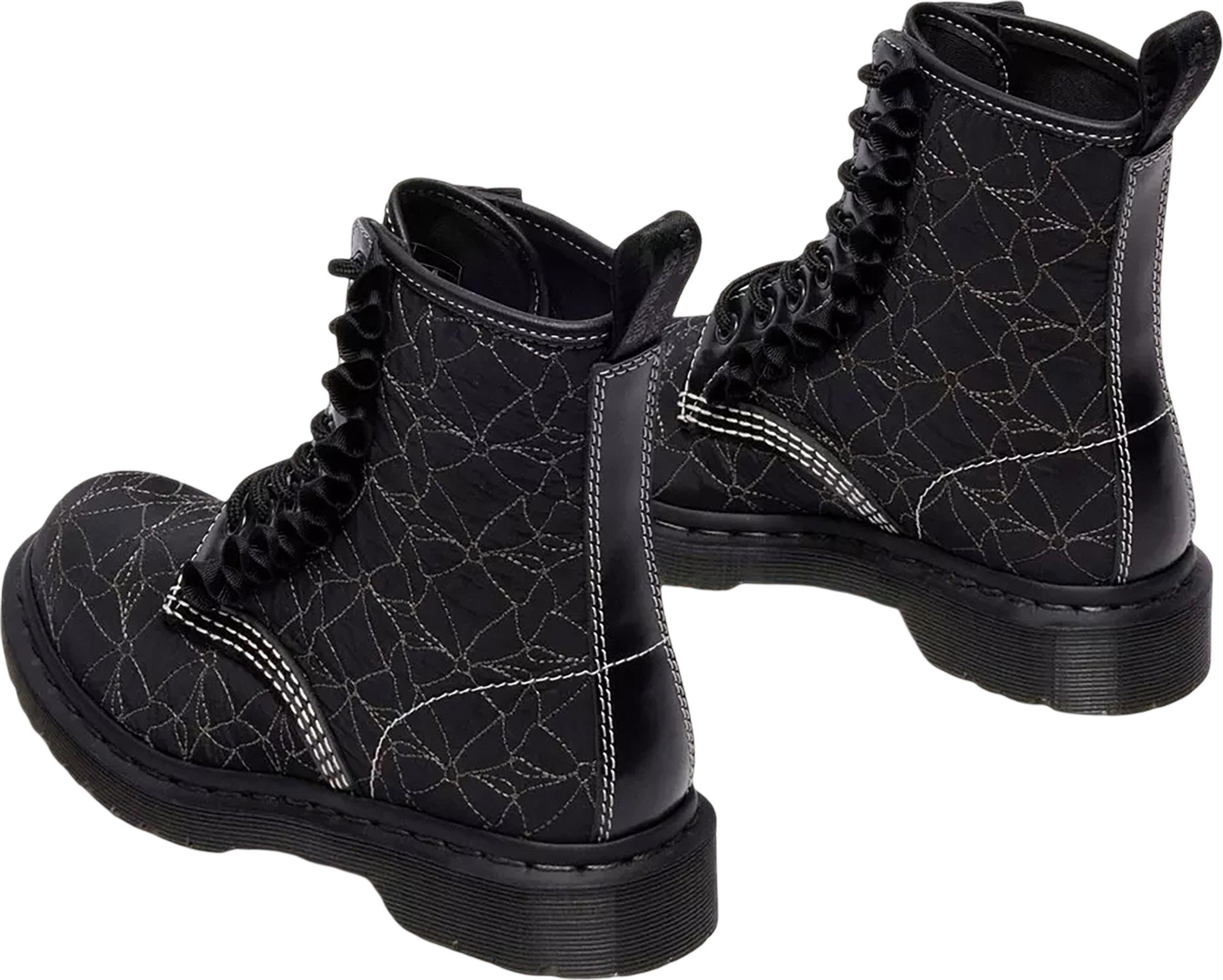 Product gallery image number 2 for product 1460 Frill Leather 8-Eye Lace Up Boots - Women's