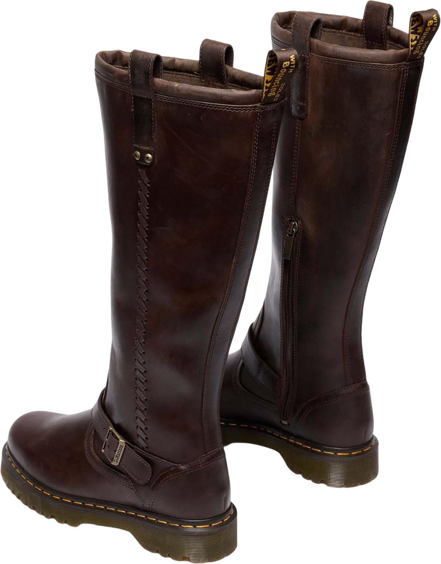 Product gallery image number 2 for product Anistone BKR High Leg Biker Boots - Unisex