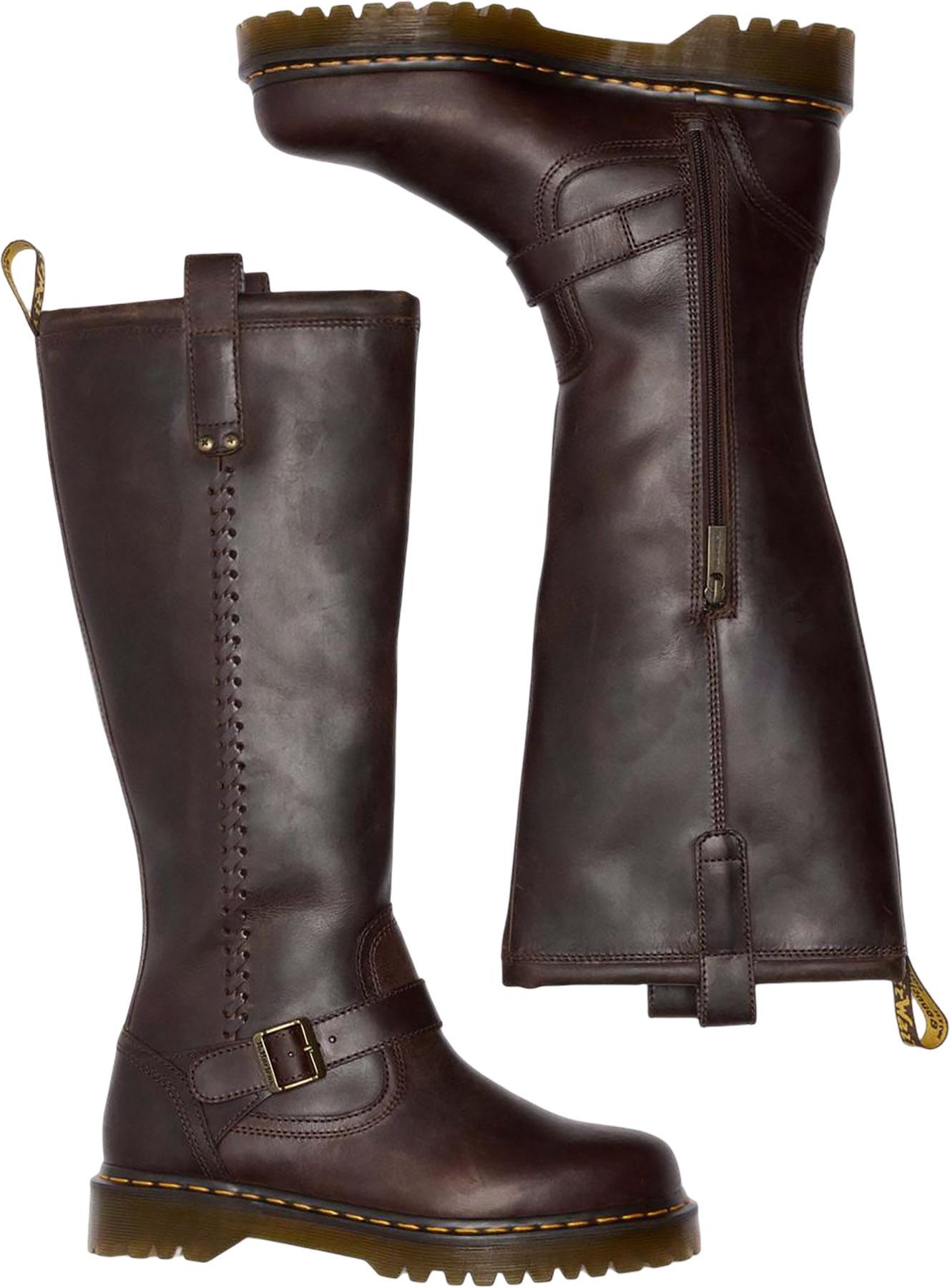 Product gallery image number 6 for product Anistone BKR High Leg Biker Boots - Unisex