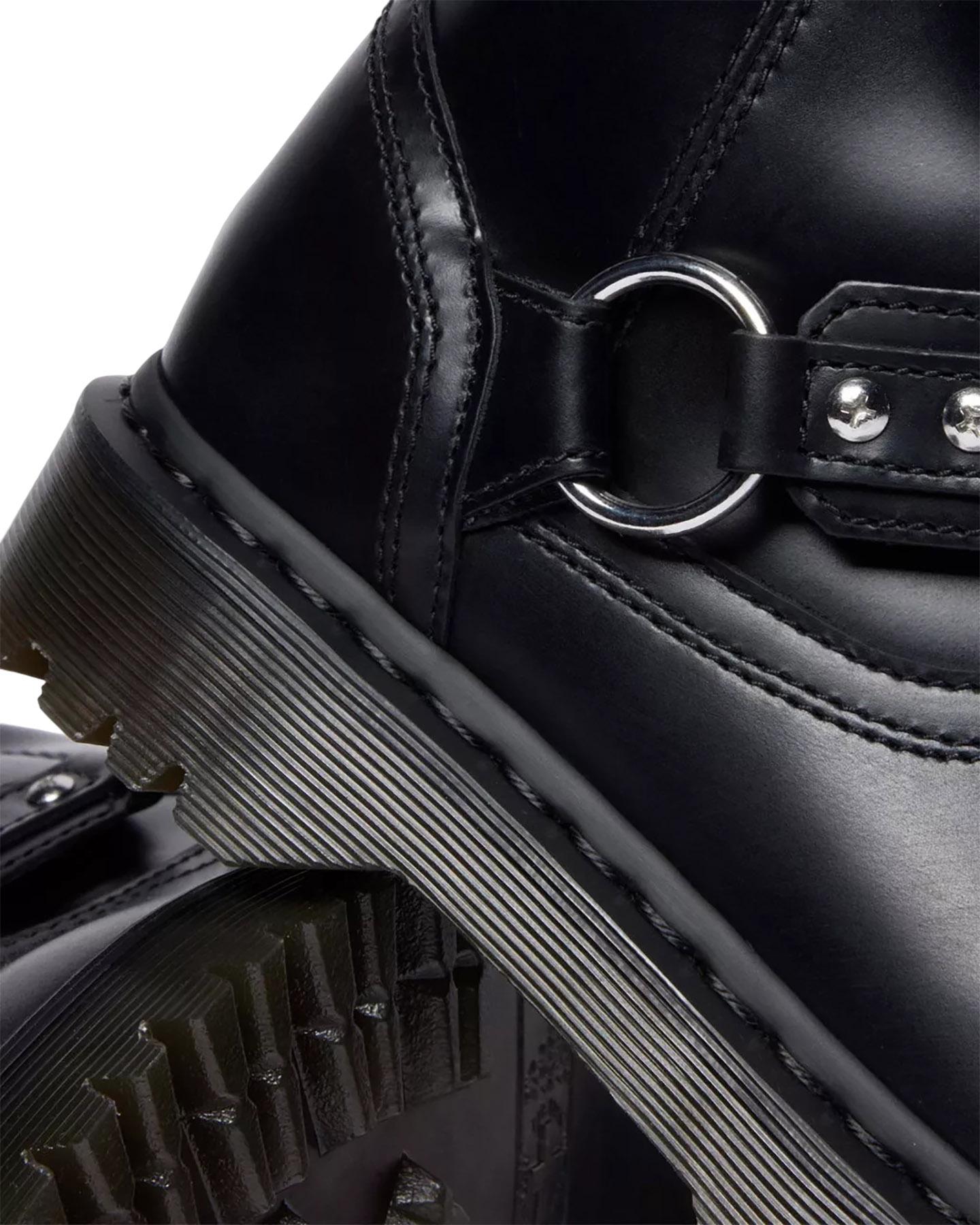 Product gallery image number 4 for product Anistone Harness Orleans Leather Biker Boots - Unisex