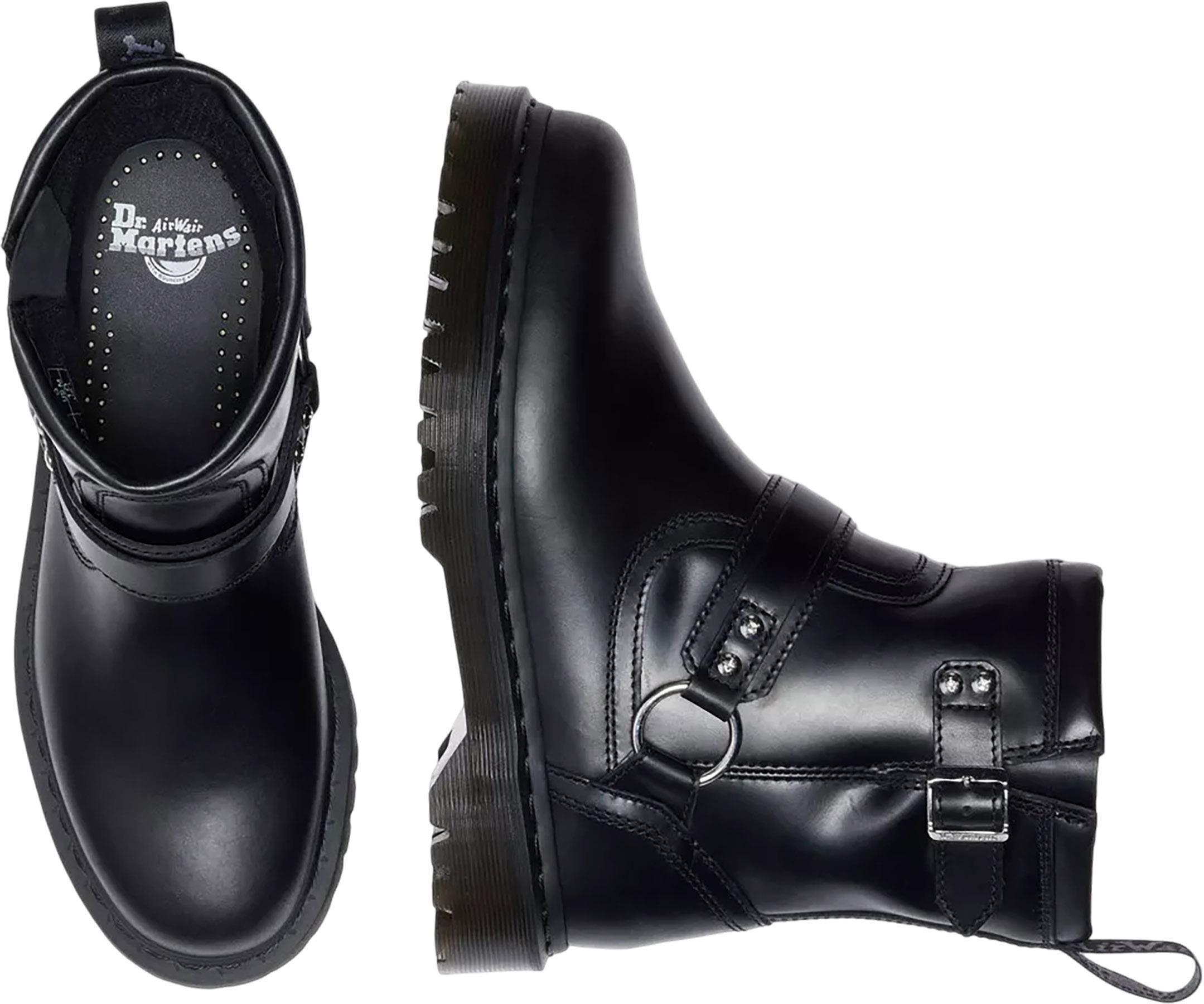 Product gallery image number 6 for product Anistone Harness Orleans Leather Biker Boots - Unisex