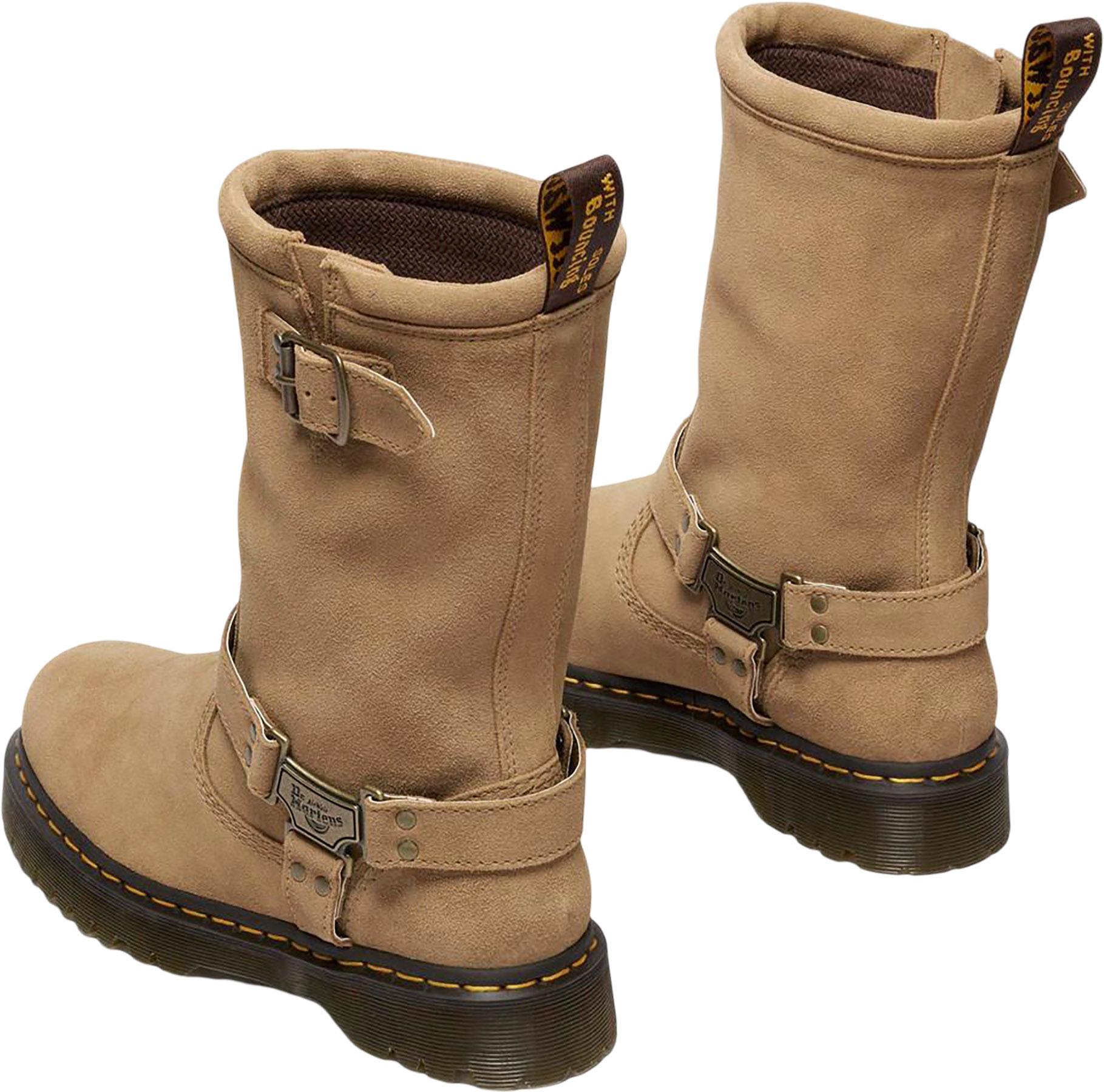 Product gallery image number 2 for product Anistone Hi Pull On Biker Boots - Unisex