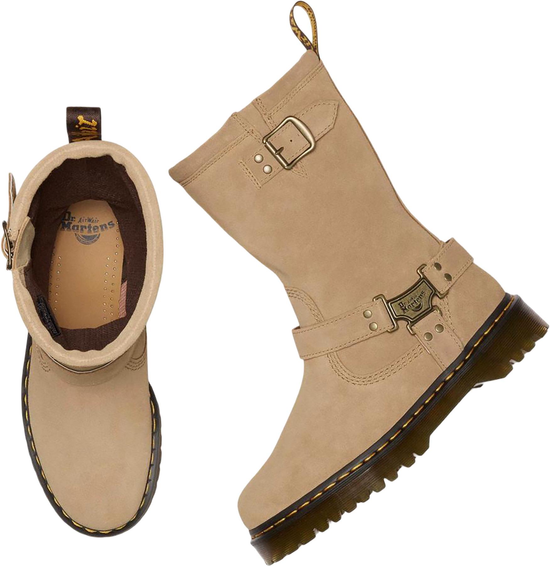 Product gallery image number 6 for product Anistone Hi Pull On Biker Boots - Unisex