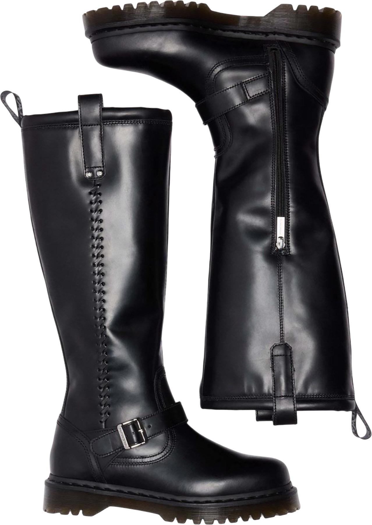 Product gallery image number 2 for product Anistone BKR High Leg Biker Boots - Unisex