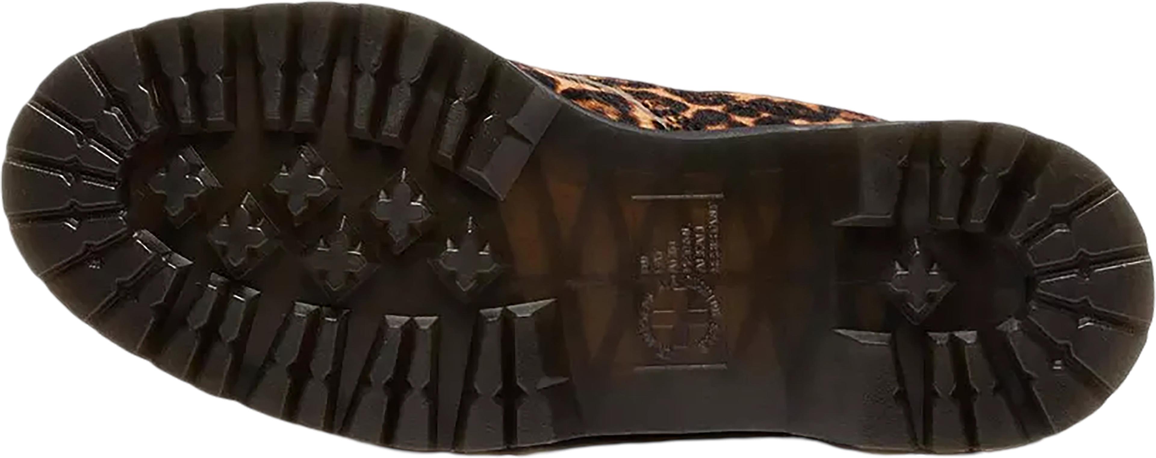 Numéro de l'image de la galerie de produits 3 pour le produit Souliers à bout mocassin en cuir à poil imprimé léopard Lowell Archive - Unisexe