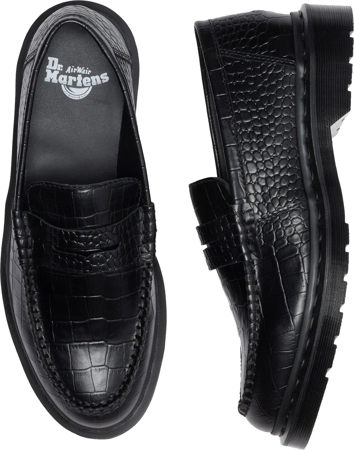 Product gallery image number 5 for product Penton loafers Crocodile emboss - Unisex