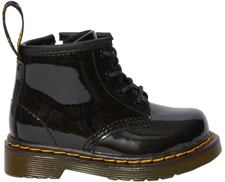 Product gallery image number 2 for product 1460 Patent Leather Lace Up Boots - Infant