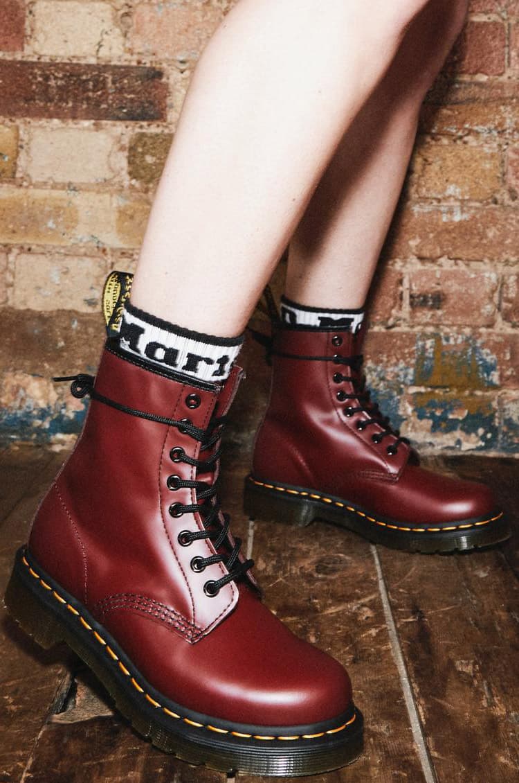 Product gallery image number 6 for product 1460 8 Eye Smooth Leather Boots - Women's