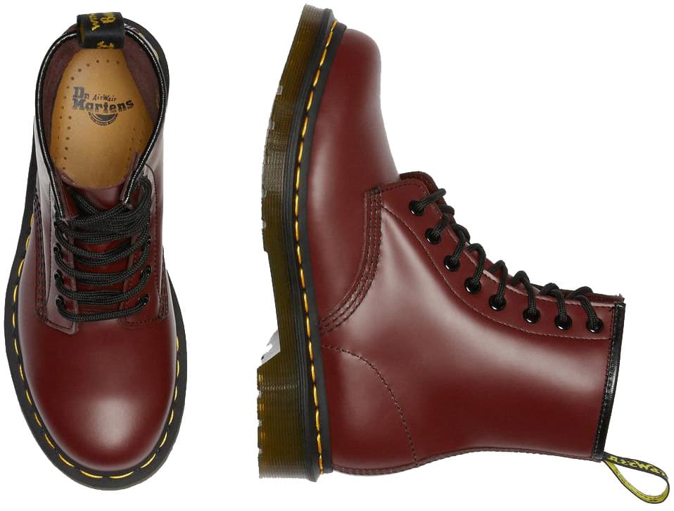 Product gallery image number 4 for product 1460 8 Eye Smooth Leather Boots - Women's