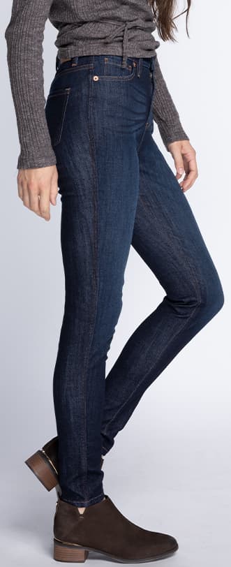 Product gallery image number 2 for product Denim High Rise Skinny Twilight - Women's