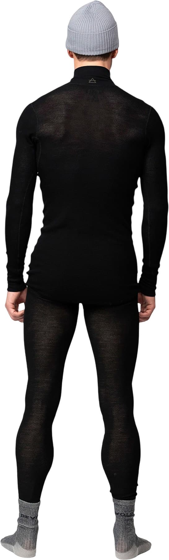 Numéro de l'image de la galerie de produits 2 pour le produit Couche de base à col glissière Wool Mesh 190 - Homme