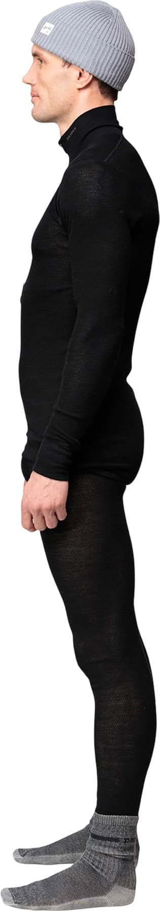 Numéro de l'image de la galerie de produits 5 pour le produit Couche de base à col glissière Wool Mesh 190 - Homme