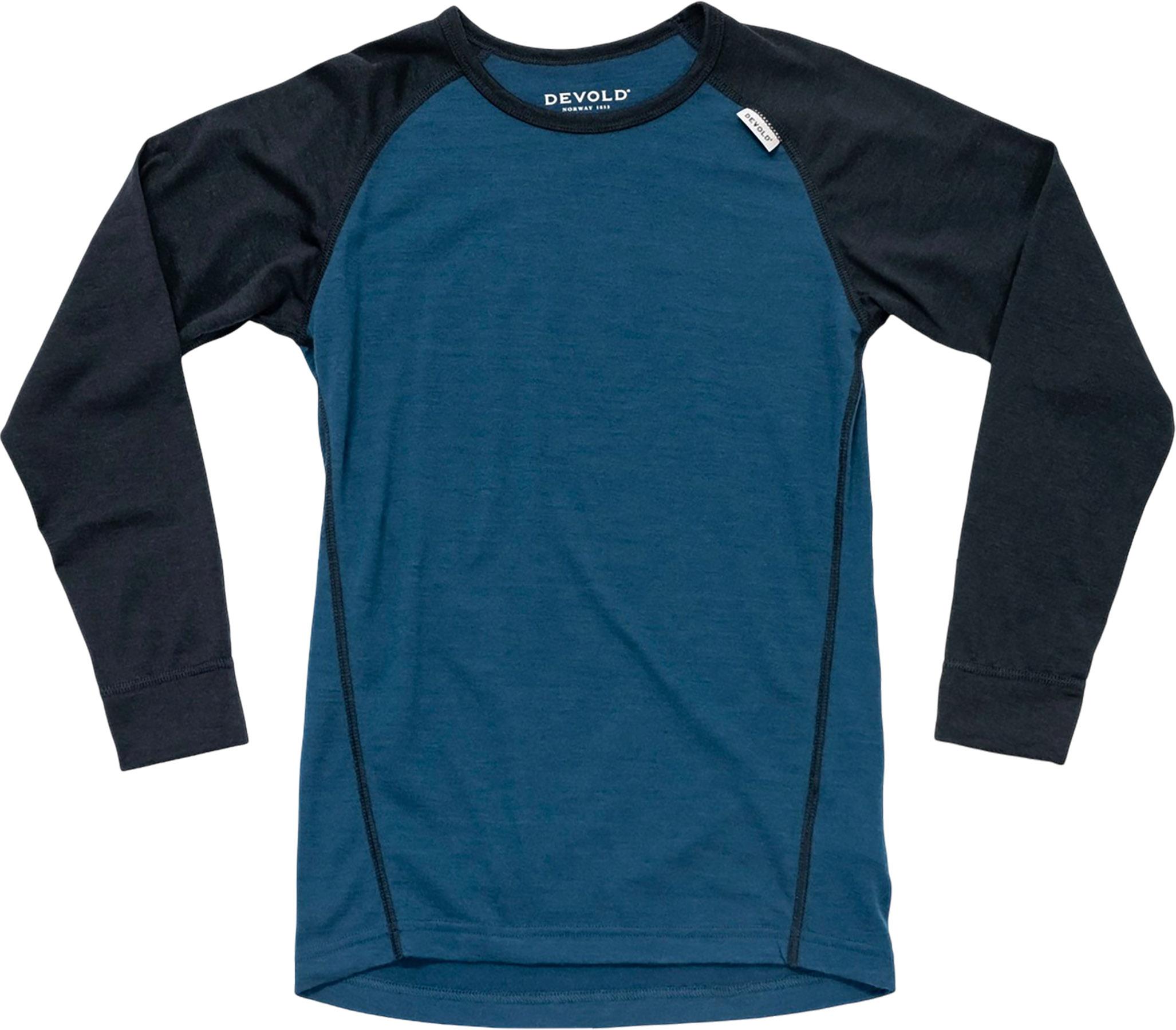 Product gallery image number 1 for product Couche de base à manches longues en mérinos Breeze - Jeune