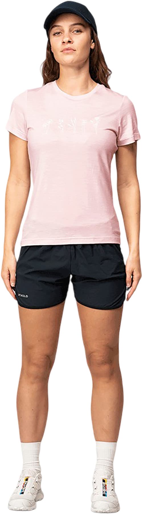 Product gallery image number 3 for product Classic Flowers Merino T-Shirt - Women's