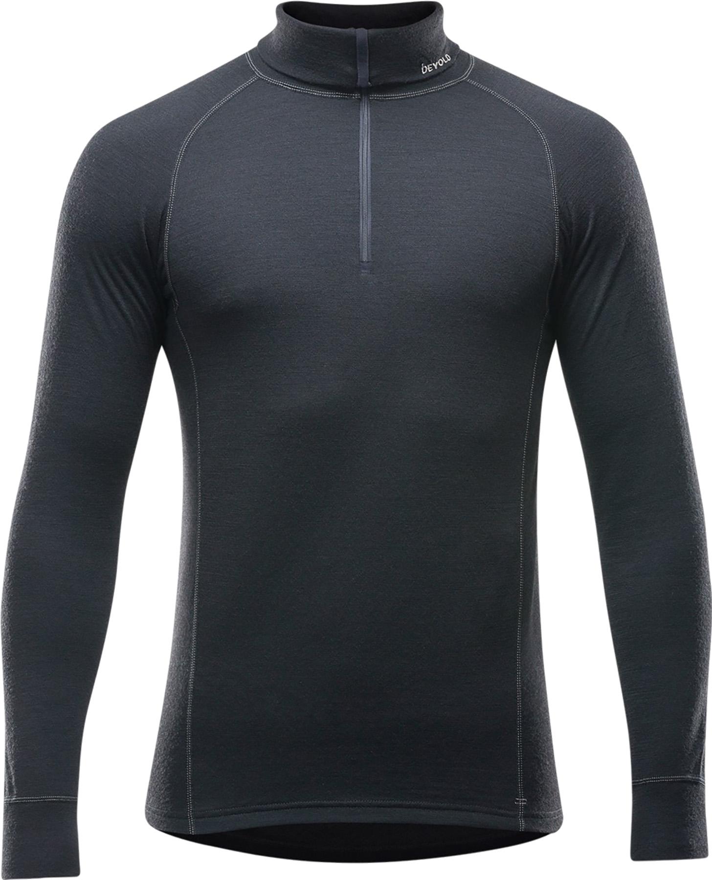 Product gallery image number 1 for product Duo Active Merino 205 Zip Neck Base Layer Top - Men's