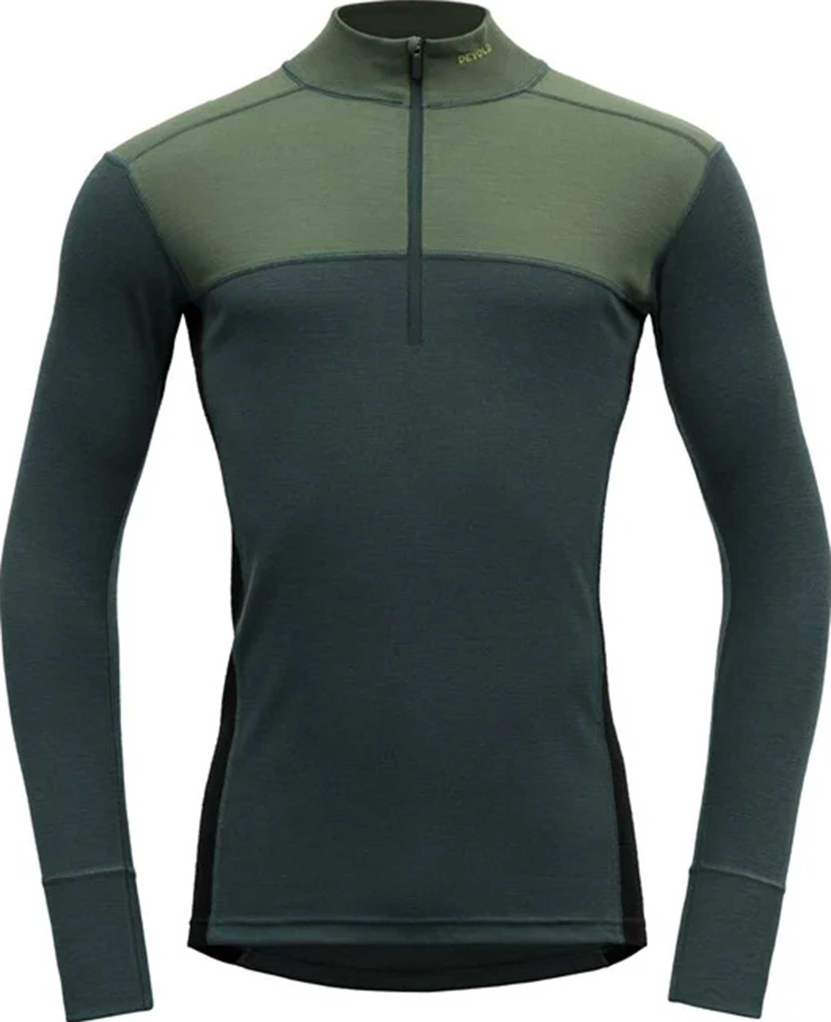 Image de produit pour T-shirt  à col glissière Lauparen Merino 190 - Homme