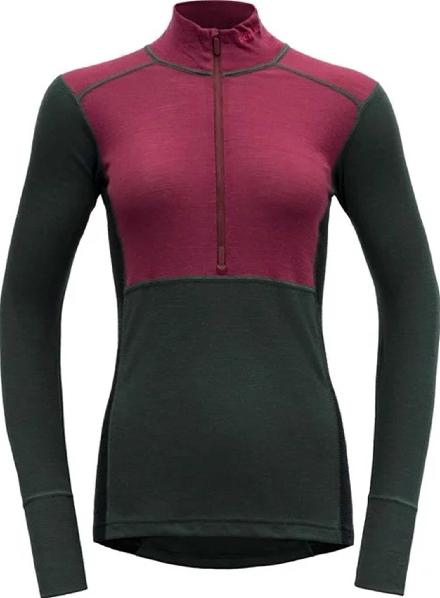 Product image for Lauparen Merino 190 Zip Neck T-Shirt - Women's