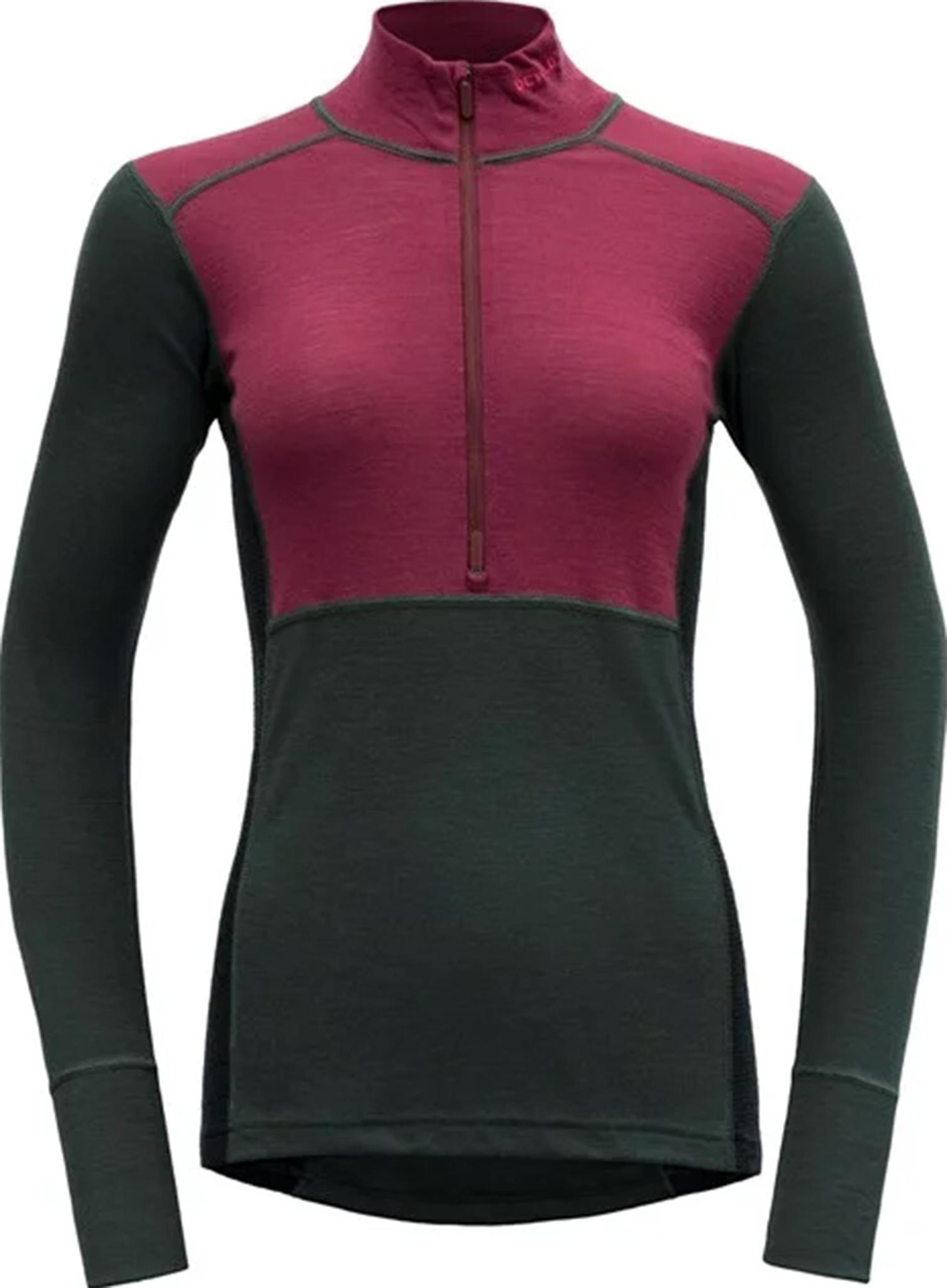 Product gallery image number 1 for product Lauparen Merino 190 Zip Neck T-Shirt - Women's