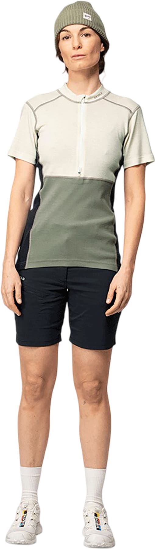 Product gallery image number 3 for product Lauparen Merino 190 Zip T-Shirt - Women's