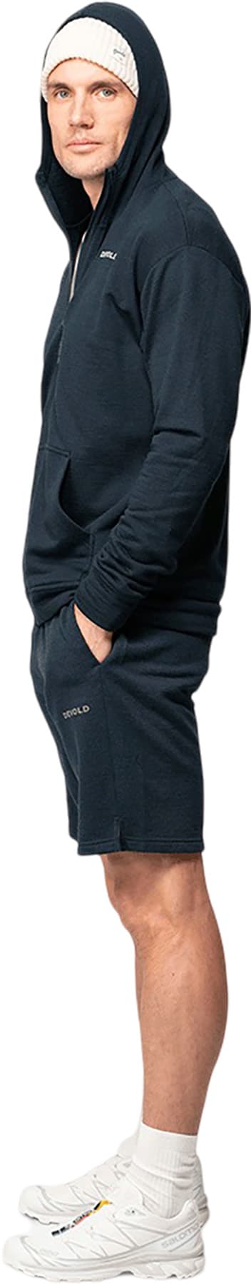 Product gallery image number 3 for product Everyday Merino Midlayer Zip Hoodie - Men's