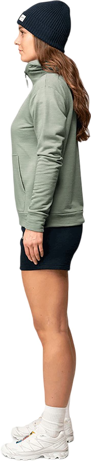 Product gallery image number 4 for product Everyday Merino Midlayer Zip Hoodie - Women's