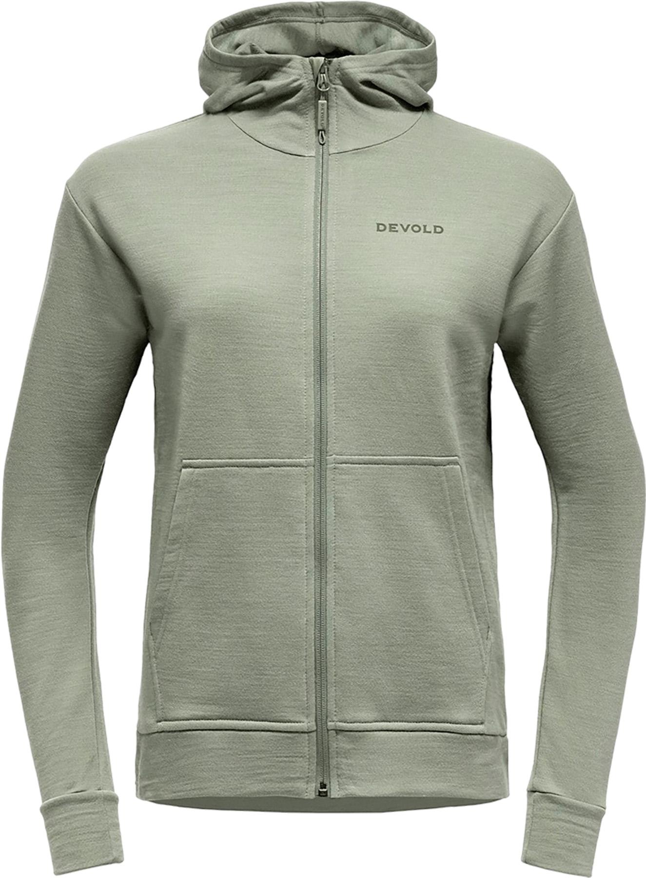 Product image for Chandail à capuchon à glissière couche intermédiaire en mérinos Everyday - Femme