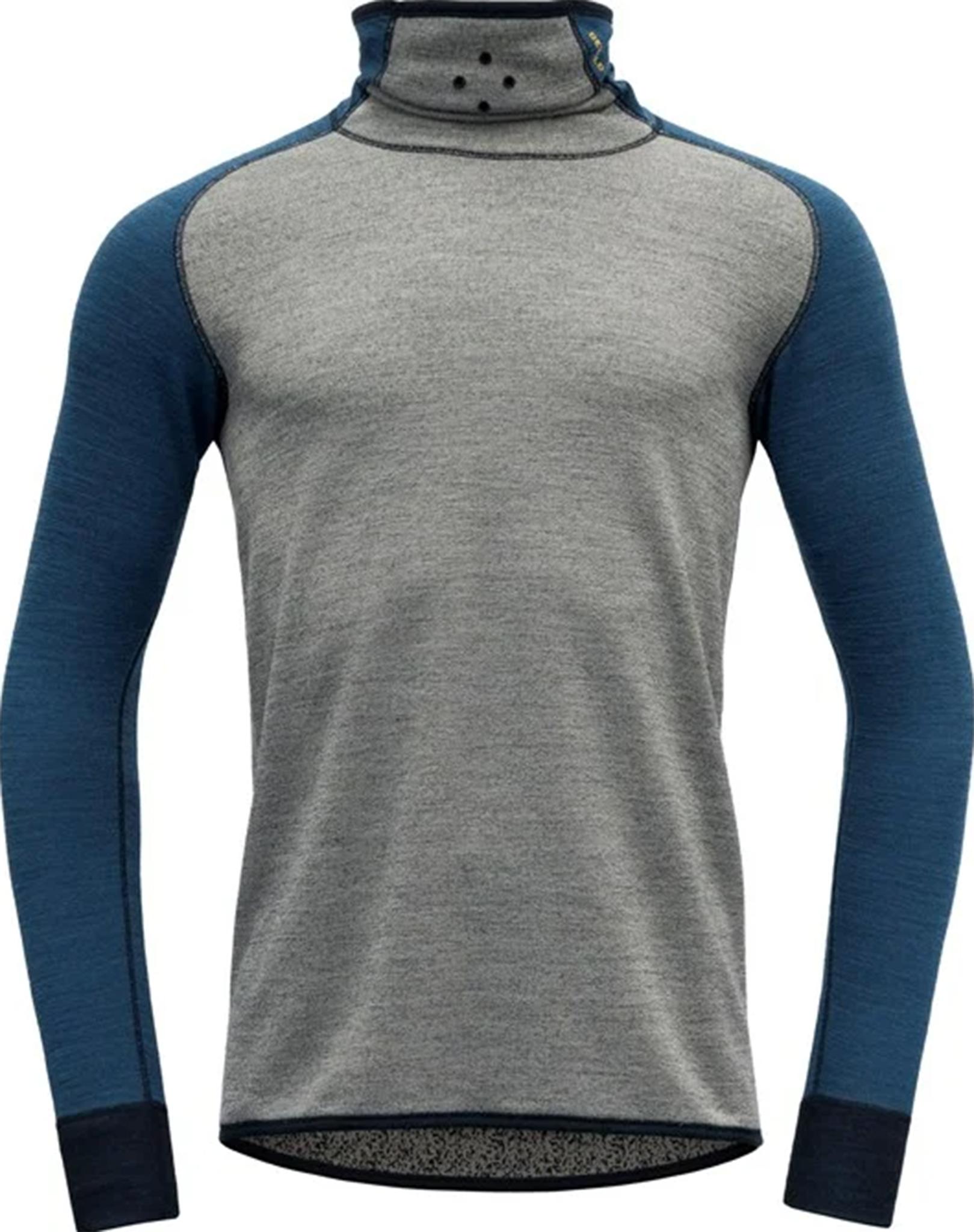 Product gallery image number 2 for product Kvitegga Merino 230 High Neck Baselayer Top - Men's