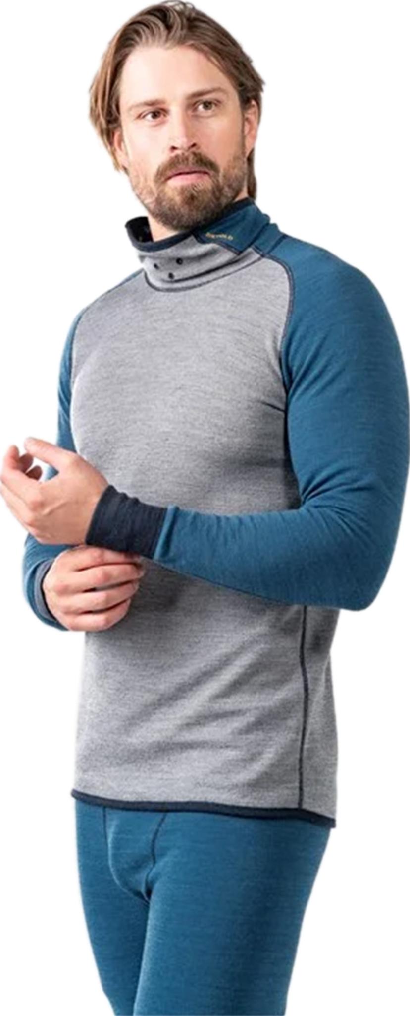Product gallery image number 3 for product Kvitegga Merino 230 High Neck Baselayer Top - Men's