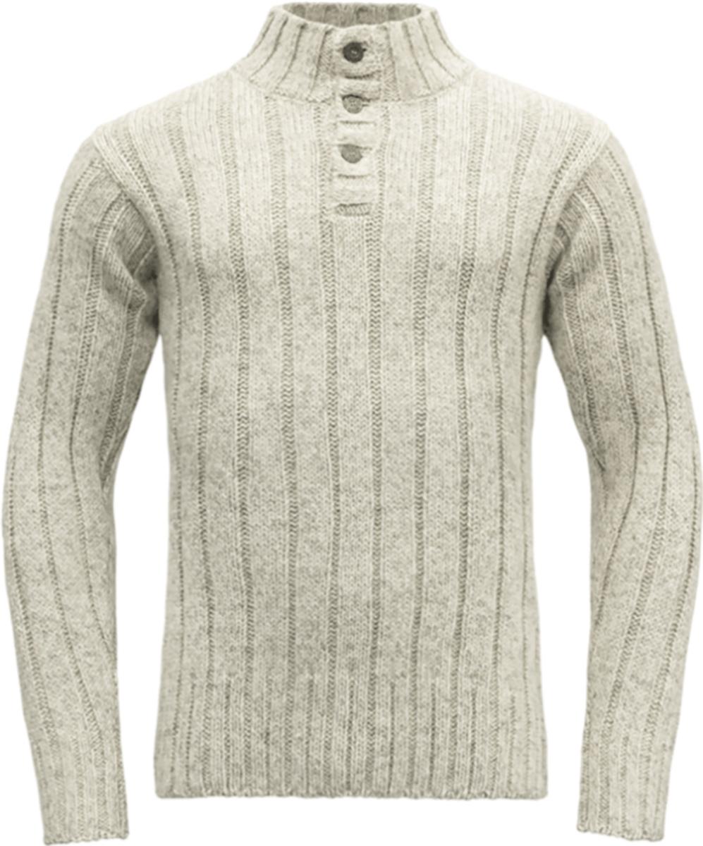 Product gallery image number 1 for product Nansen Wool Button Neck Sweater - Unisex