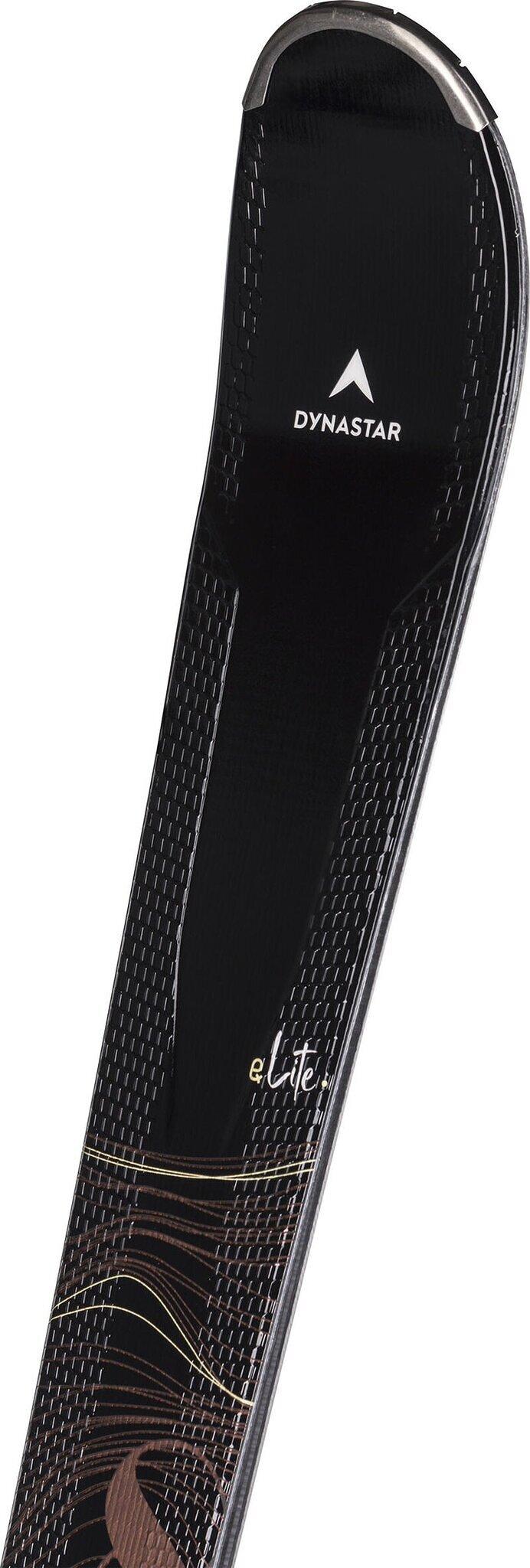 Product gallery image number 6 for product E Lite 8 On Piste Skis with NX 12 Konect GW B80 B-W Gold Ski Bindings - Women's