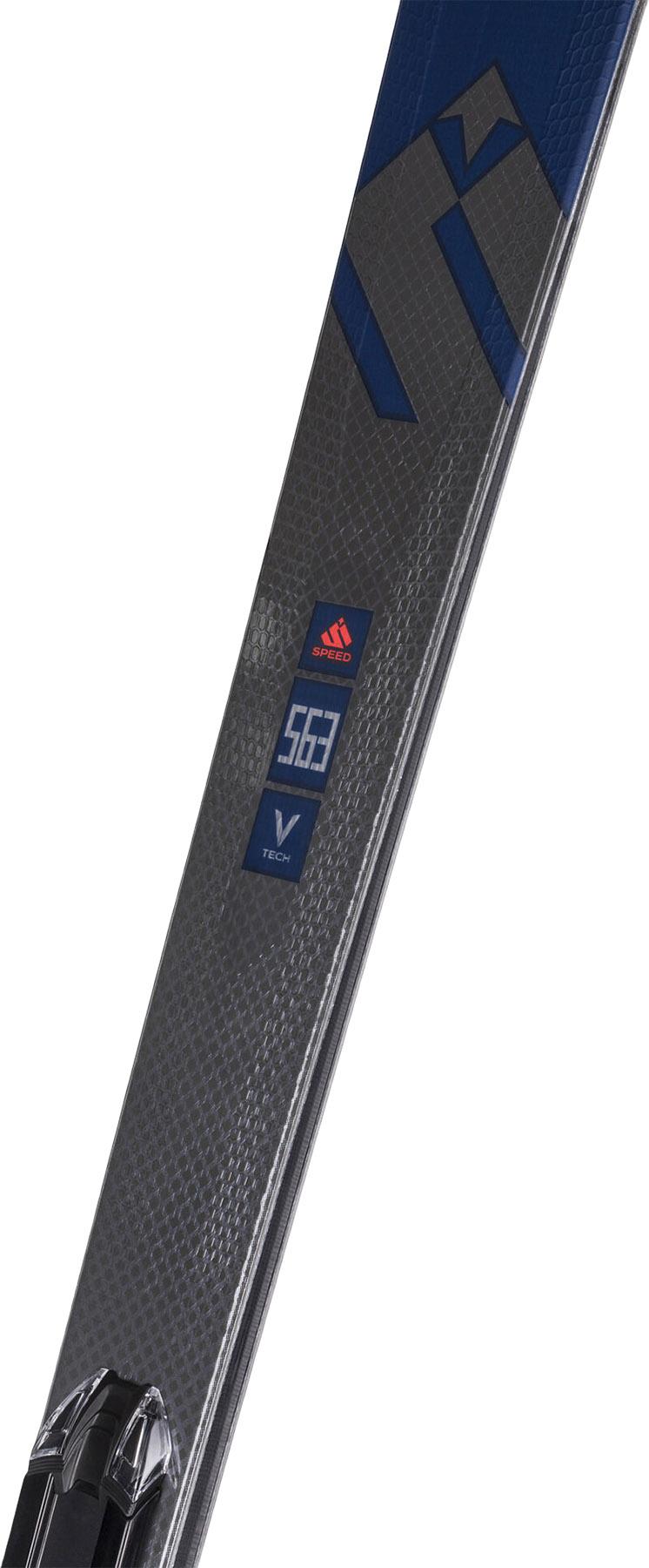 Product gallery image number 6 for product Speed 563 On Piste Skis with NX 12 Konect GW B80 Black Hot Red Ski Bindings - Men's