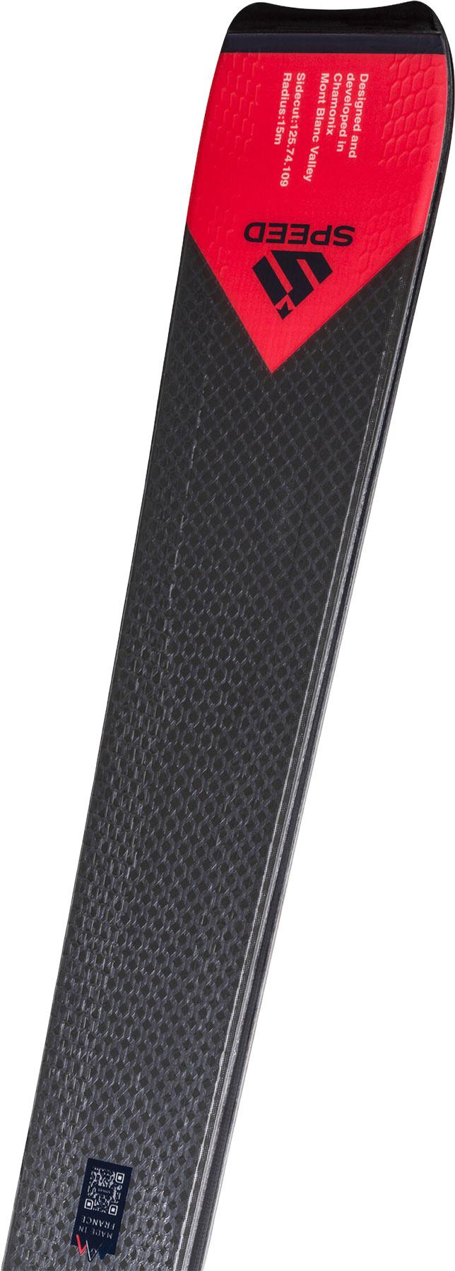 Product gallery image number 4 for product Speed 563 On Piste Skis with NX 12 Konect GW B80 Black Hot Red Ski Bindings - Men's