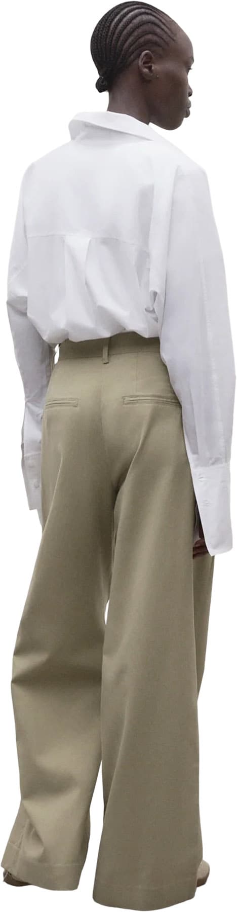 Numéro de l'image de la galerie de produits 2 pour le produit Pantalon en coton technique Miel - Femme