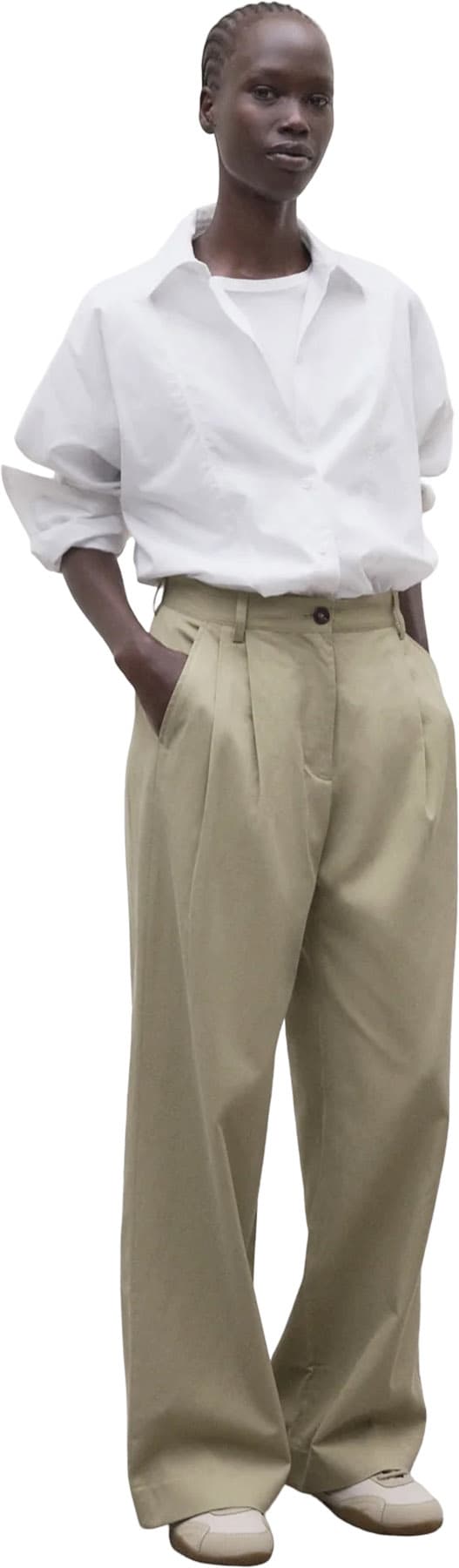 Numéro de l'image de la galerie de produits 5 pour le produit Pantalon en coton technique Miel - Femme