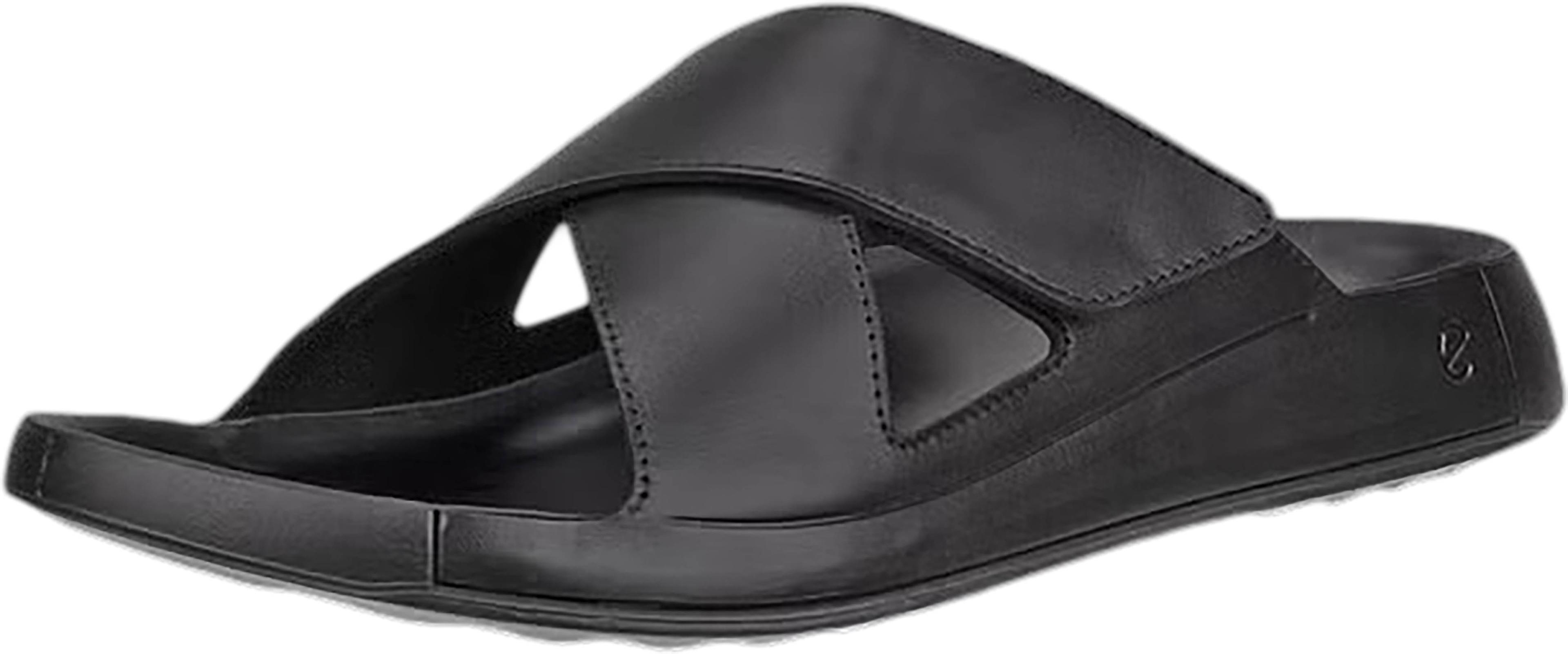 Product gallery image number 3 for product Sandales en cuir à brides croisées Cozmo - Homme