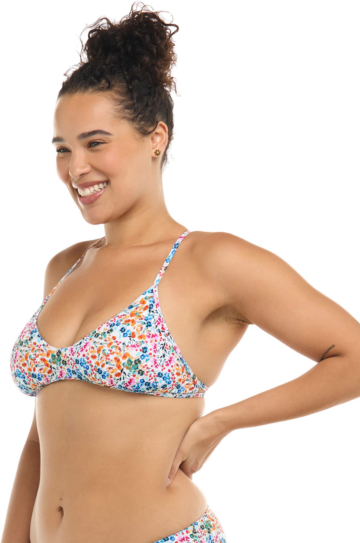 Product gallery image number 3 for product Madison Floralscape Bikini Top - Women's