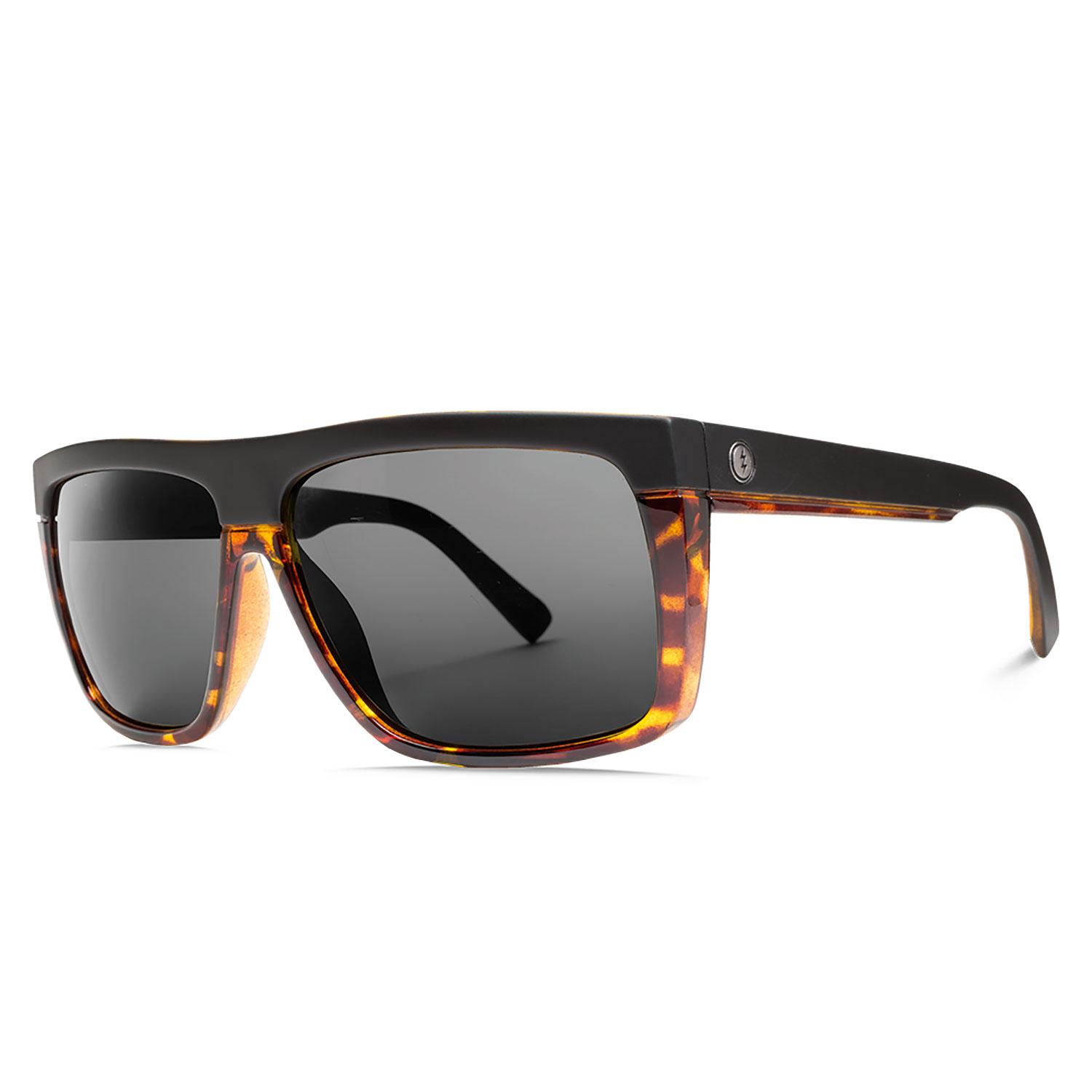 Product gallery image number 1 for product Black Top Sunglasses - Darkside Tort - OHM Grey Lens - Unisex