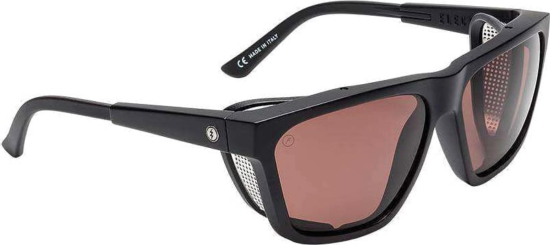 Product gallery image number 4 for product Road Glacier Sunglasses - Matte Black - Rose Polarized Pro Lens - Men's
