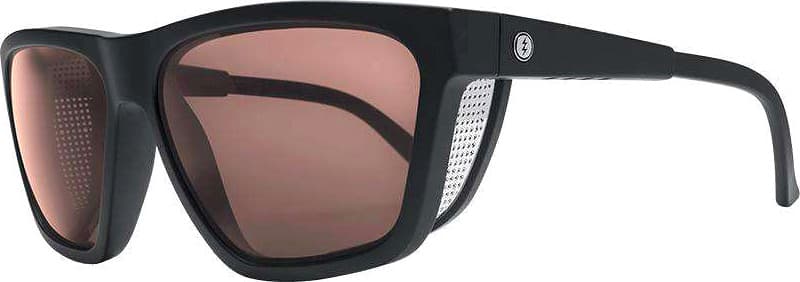 Product gallery image number 3 for product Road Glacier Sunglasses - Matte Black - Rose Polarized Pro Lens - Men's